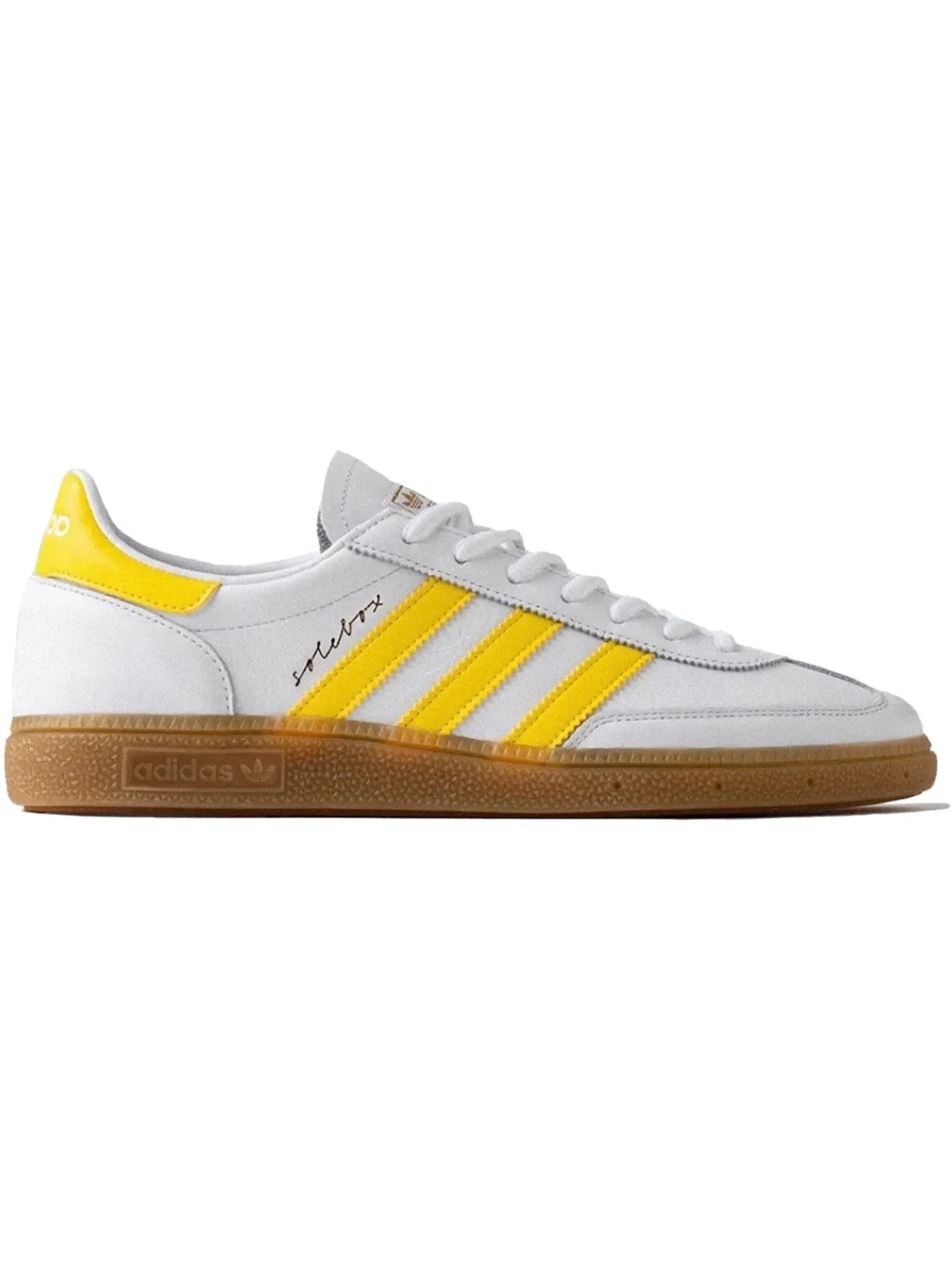 Мужские кроссовки Lifestyle Adidas Handball Spezial — изображение 1 из 1, белый/желтый