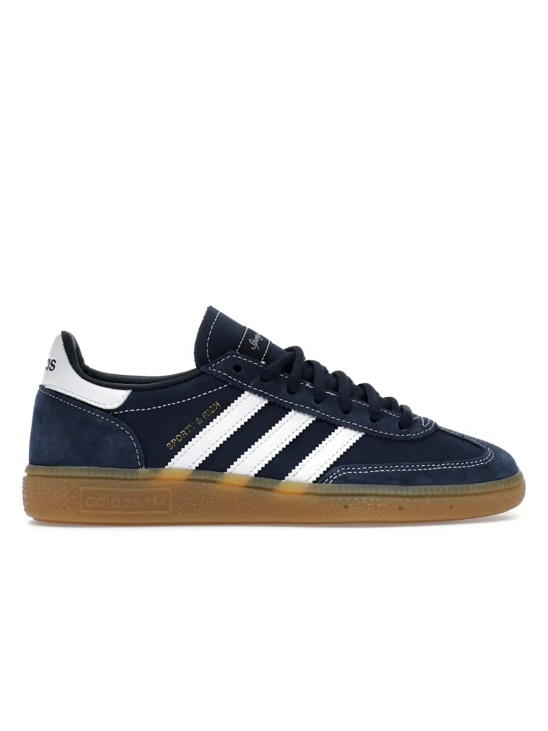 Мужские кроссовки с замшевым верхом Adidas Handball Spezial — изображение 1 из 4, индиго/белый