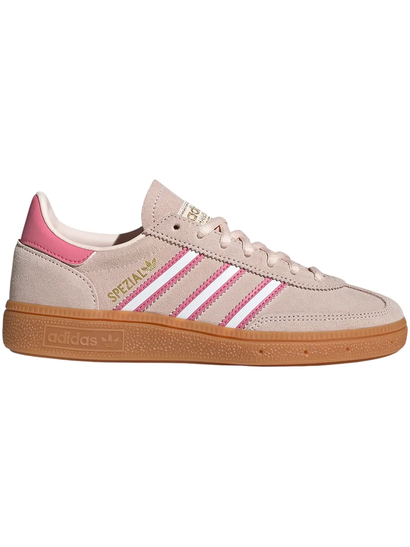 Детские кроссовки Lifestyle Adidas Handball Spezial — изображение 1 из 1, белый/розовый
