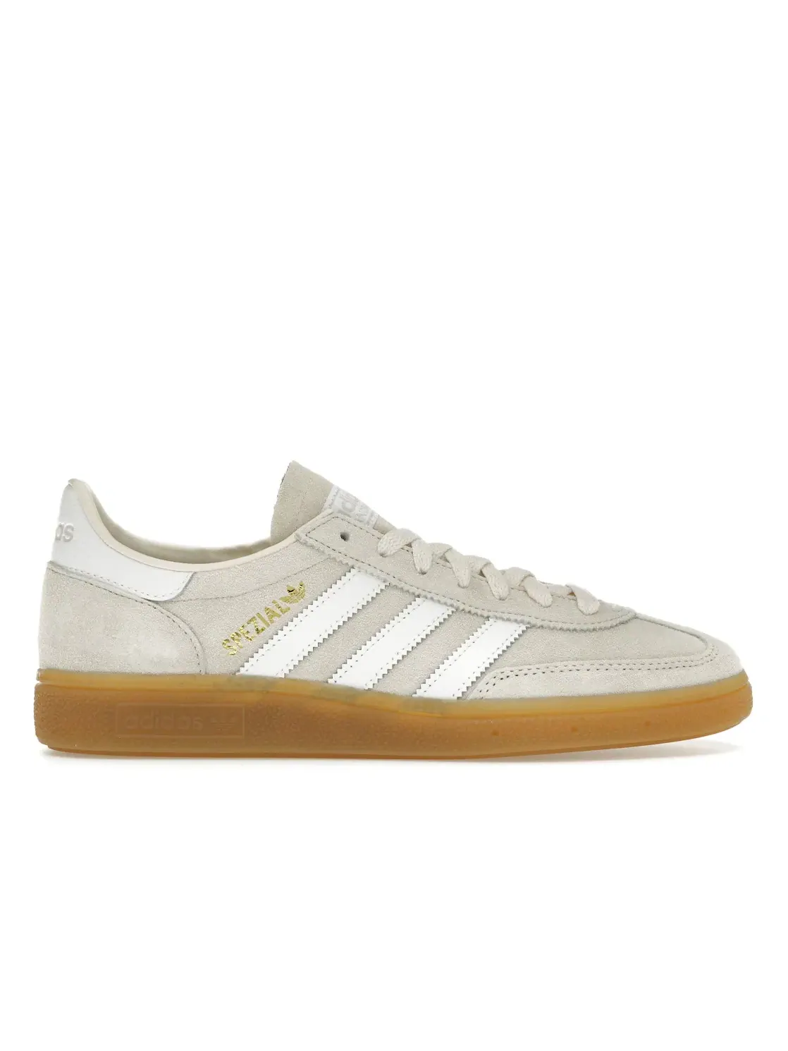 Мужские кроссовки замшевые Adidas Handball Spezial — изображение 1 из 4, белый/белый