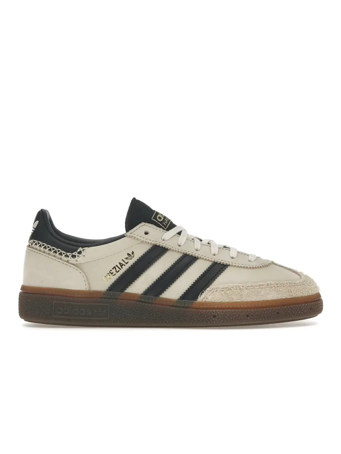 Женские кроссовки повседневный Adidas Handball Spezial — изображение 1 из 4, белый/черный/бежевый