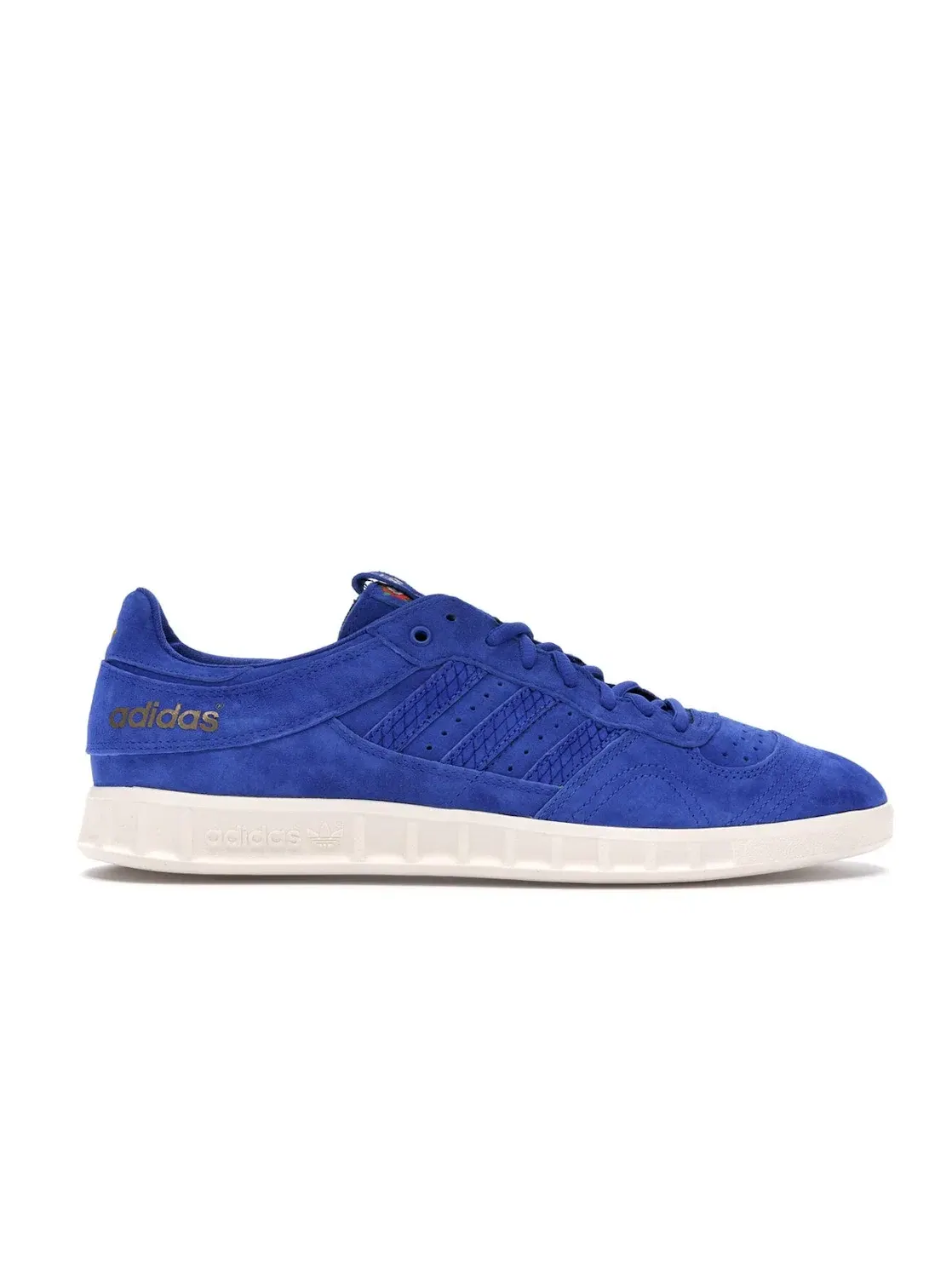 Мужские кроссовки Lifestyle Adidas Handball Top Footpatrol x Juice — изображение 1 из 4, синий/винтажный белый