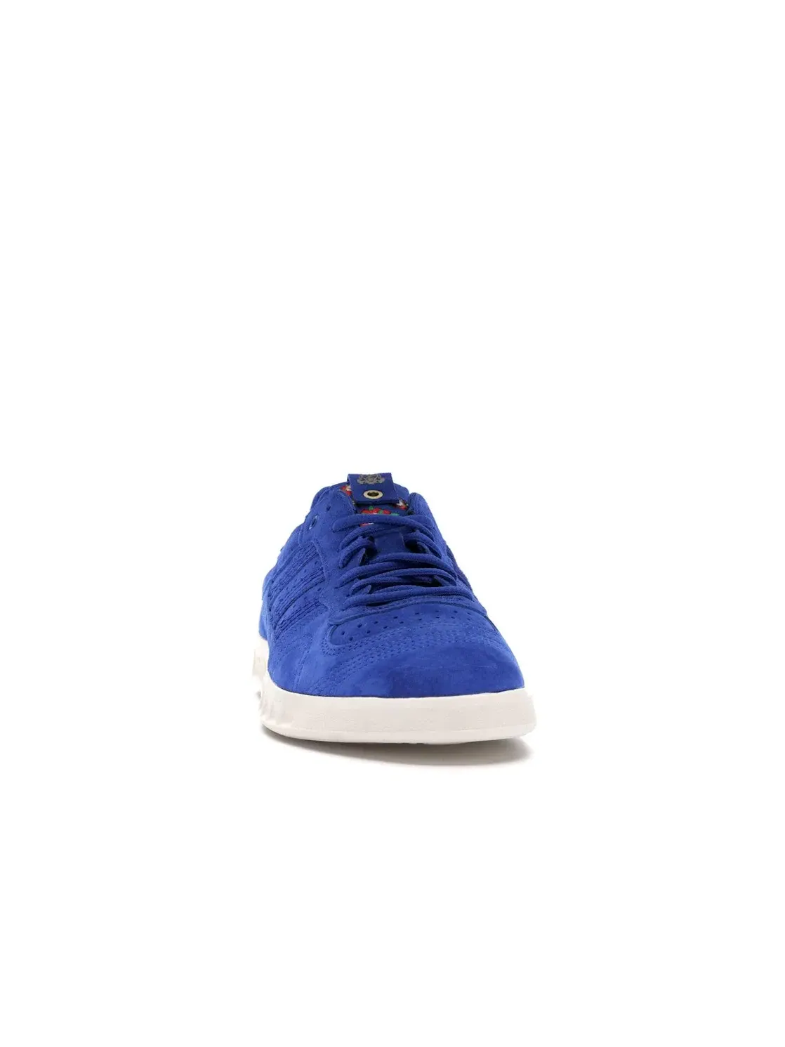 Мужские кроссовки Lifestyle Adidas Handball Top Footpatrol x Juice — изображение 2 из 4, синий/винтажный белый