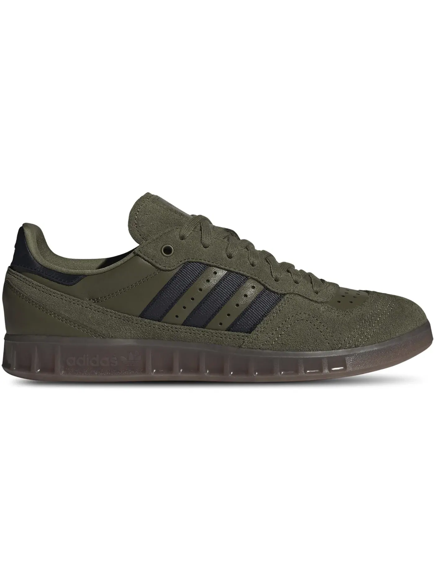 Мужские кроссовки Lifestyle Adidas Handball Top RM — изображение 1 из 1, оливковый//черный