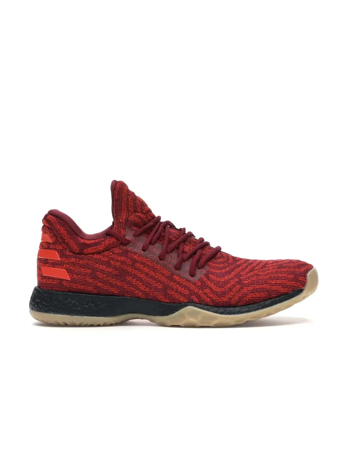 Мужские кроссовки для баскетбола Adidas Harden LS — изображение 1 из 4, бордовый