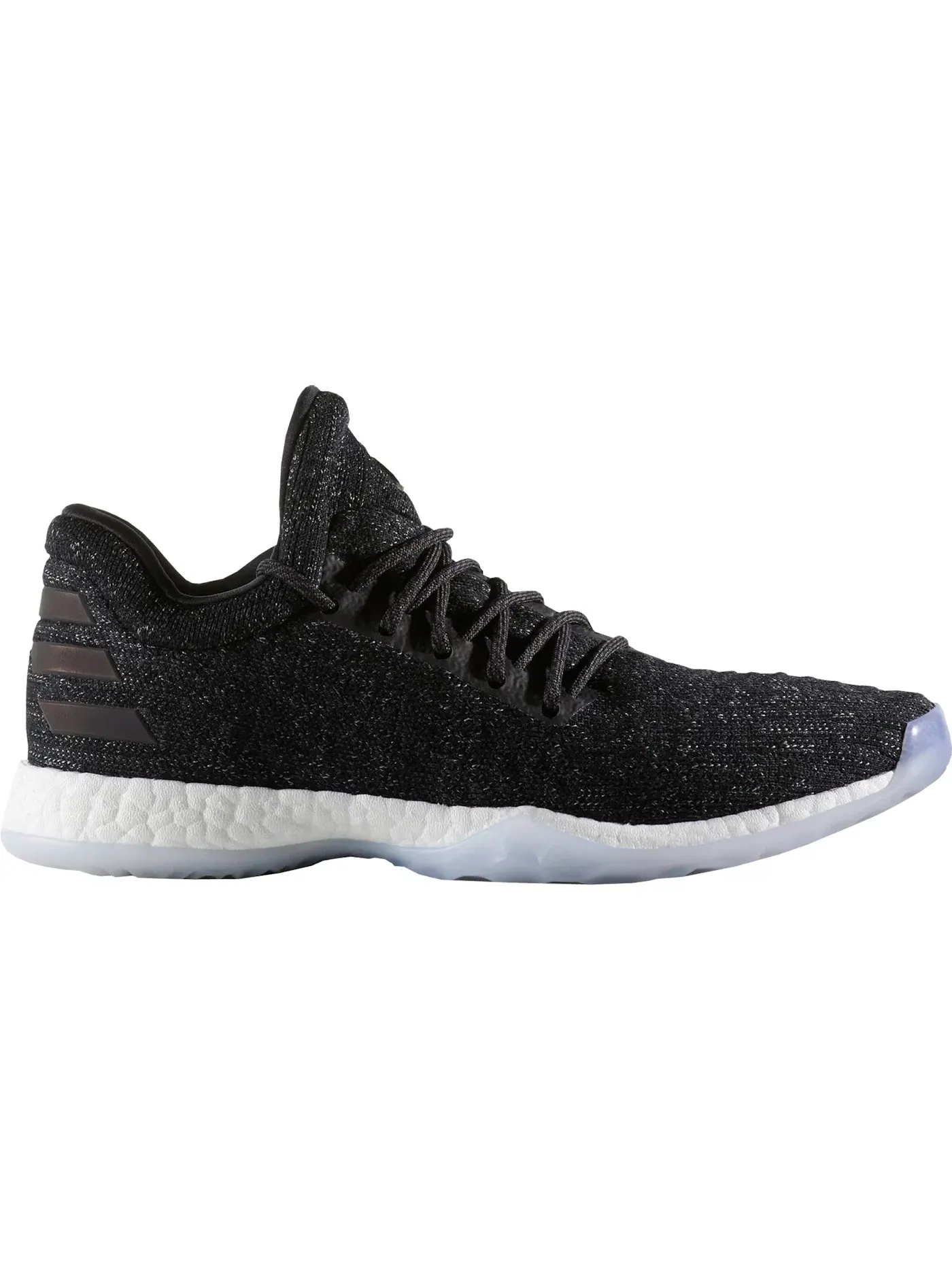 Мужские кроссовки с принтом Adidas Harden LS — изображение 1 из 1, черный/черный/белый