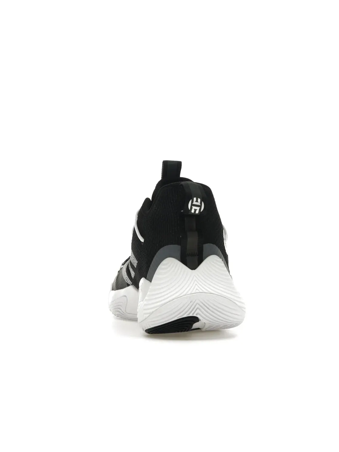 Мужские кроссовки для баскетбола Adidas Harden Stepback 3 — изображение 4 из 4, черный/белый/черный