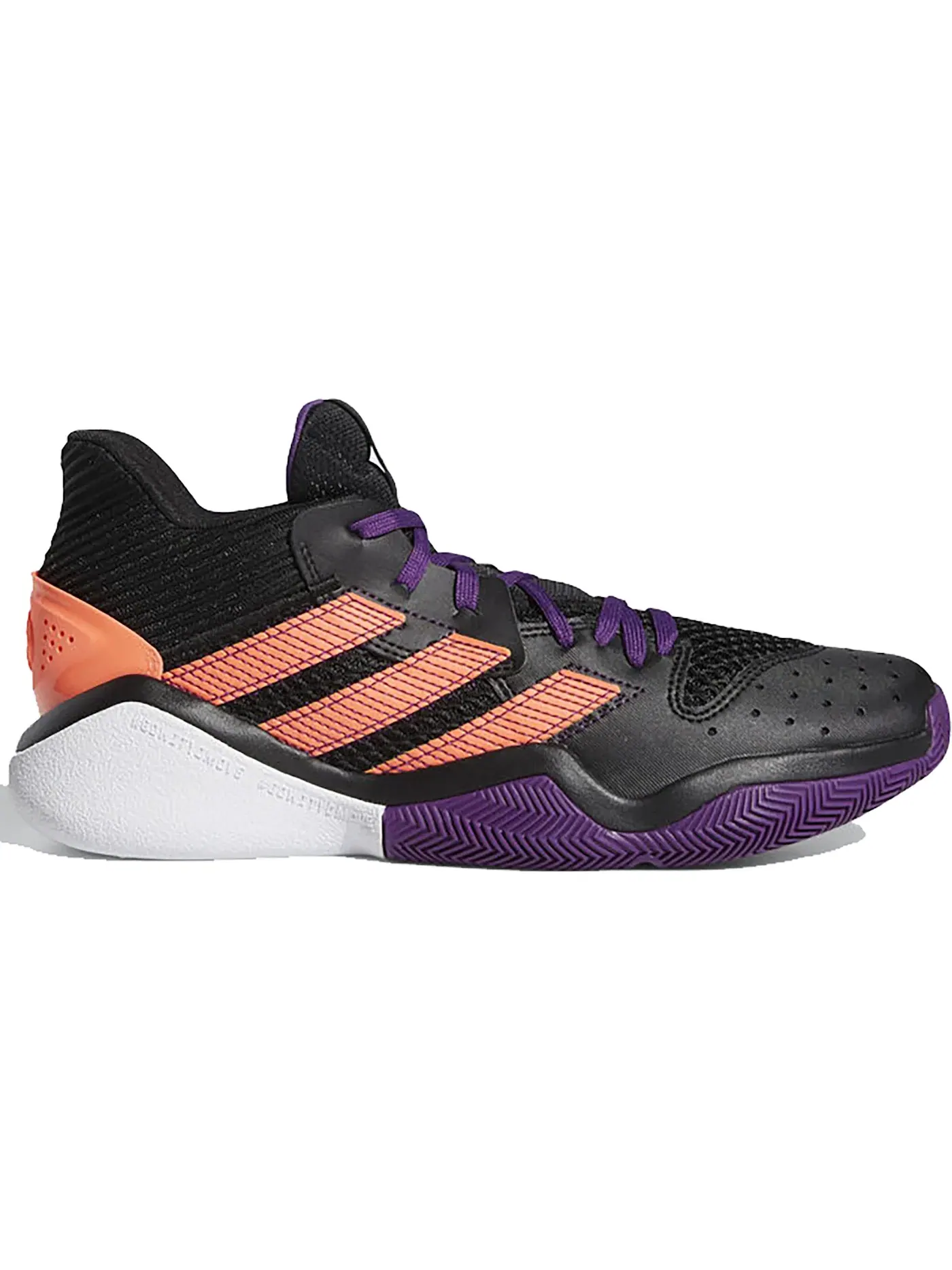 Мужские кроссовки для баскетбола Adidas Harden Stepback — изображение 1 из 1, черный/фиолетовый