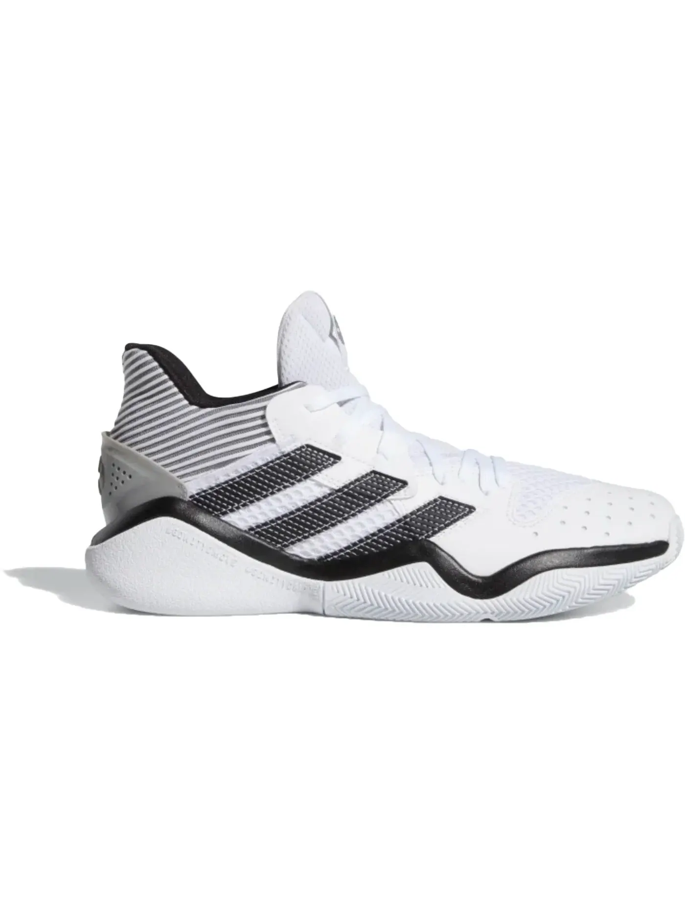Мужские кроссовки для баскетбола Adidas Harden Stepback — изображение 1 из 1, белый/черный/серый