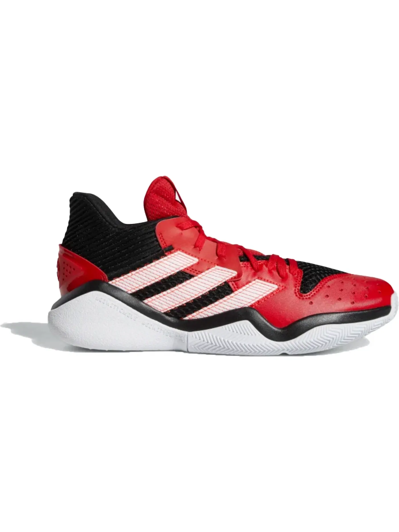 Мужские кроссовки для баскетбола Harden Stepback Adidas — изображение 1 из 1, черный//белый