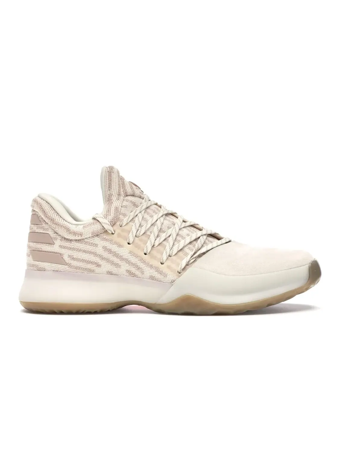 Мужские кроссовки для баскетбола Adidas Harden Vol. 1 — изображение 1 из 4, белый/белый/белый