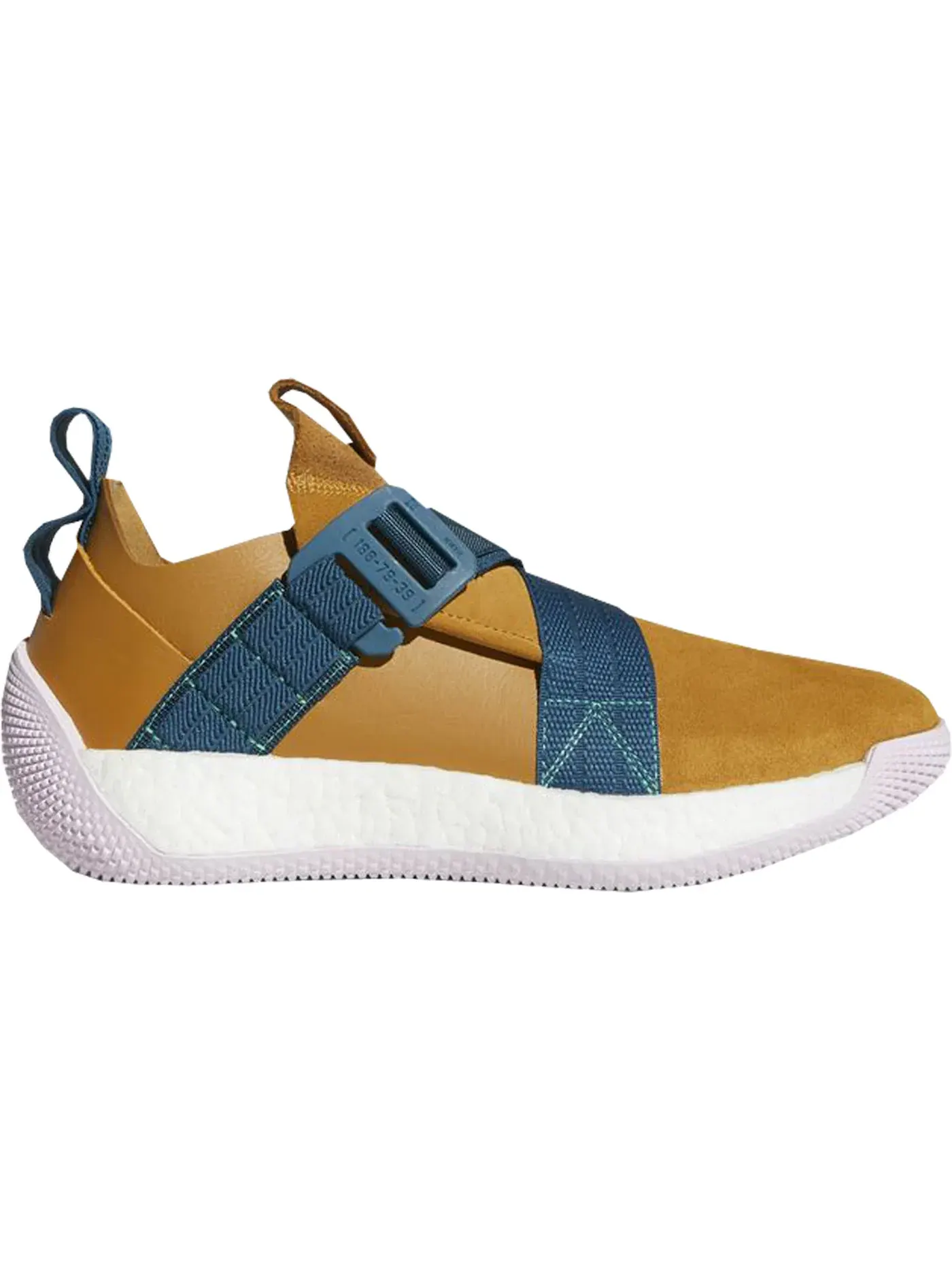Мужские кроссовки с длинным шнурком Adidas Harden Vol. 2 LS Buckle — изображение 1 из 1, розовый