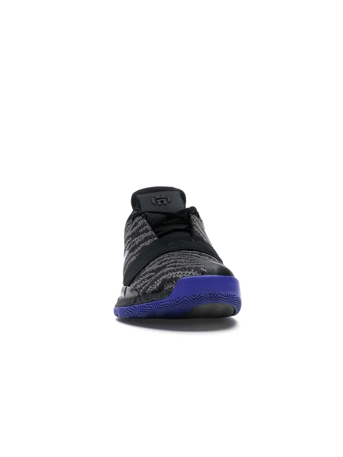 Мужские баскетбольные кроссовки с поддержкой Harden Vol. 3 Adidas — изображение 2 из 4, черный/синий/серый
