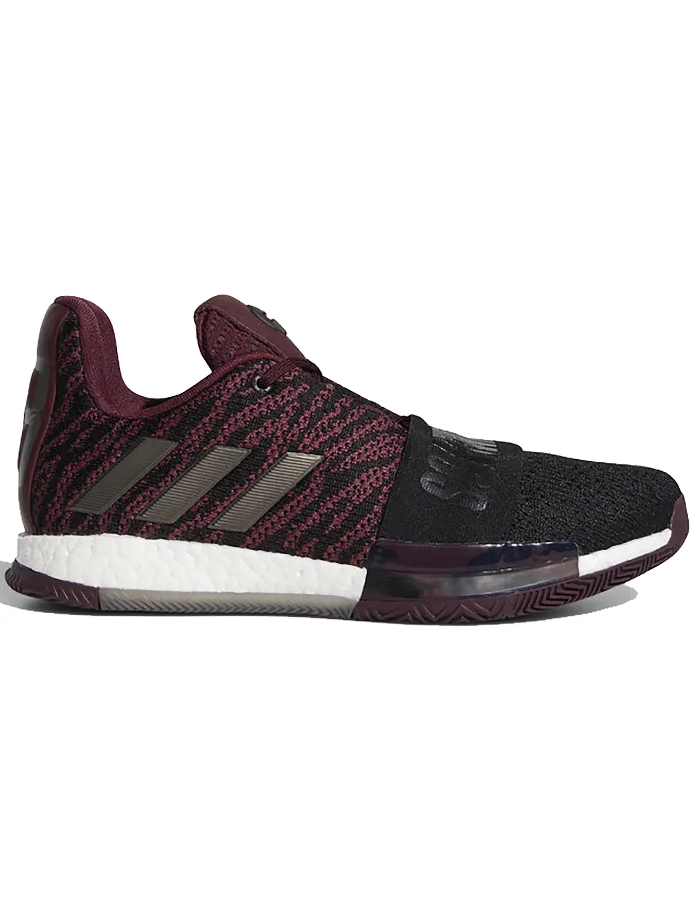 Мужские баскетбольные кроссовки Harden Vol. 3 Adidas — изображение 1 из 1, черный/серый