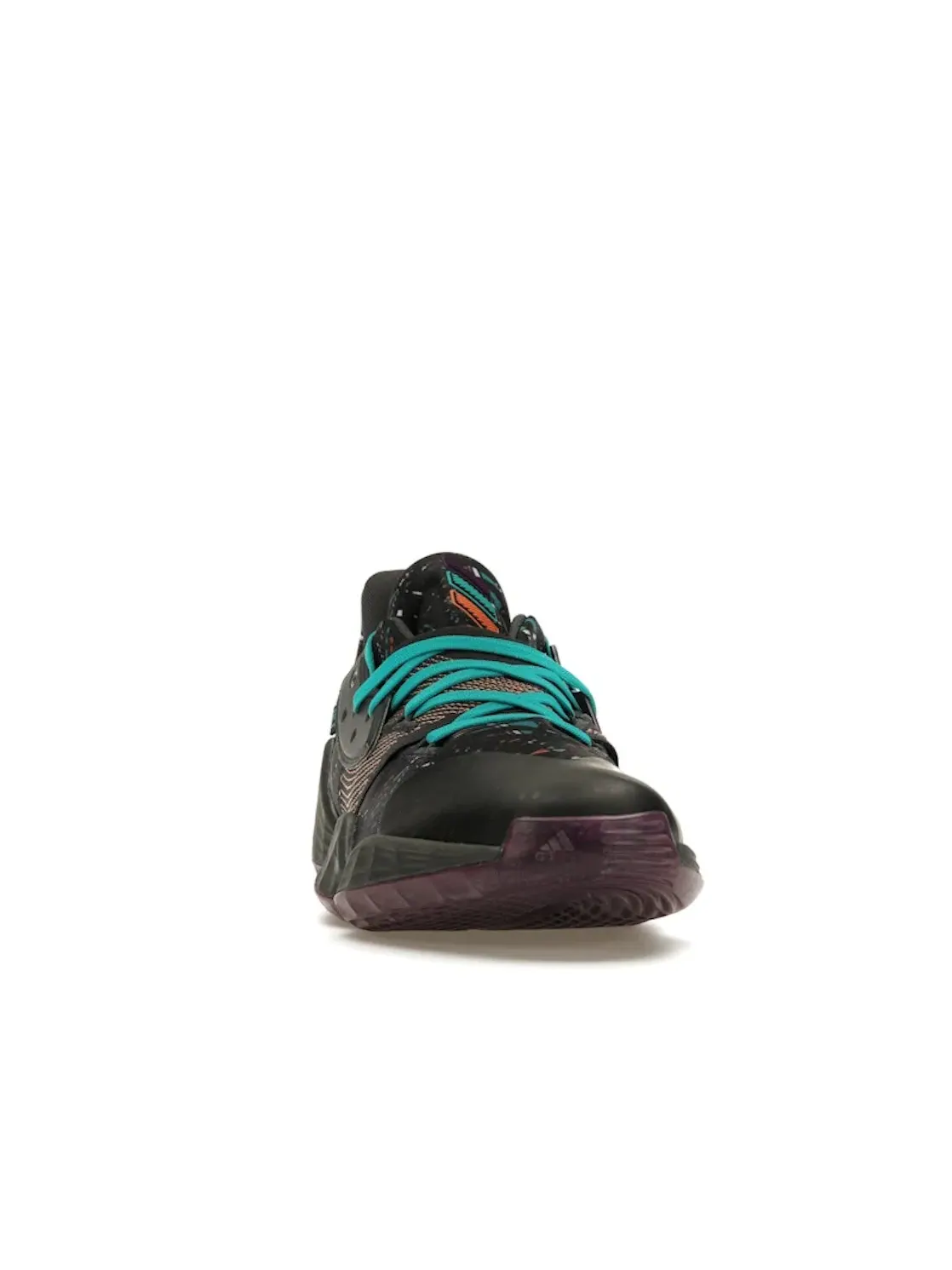 Мужские кроссовки для баскетбола Adidas Harden Vol. 4 — изображение 2 из 4, черный//серый