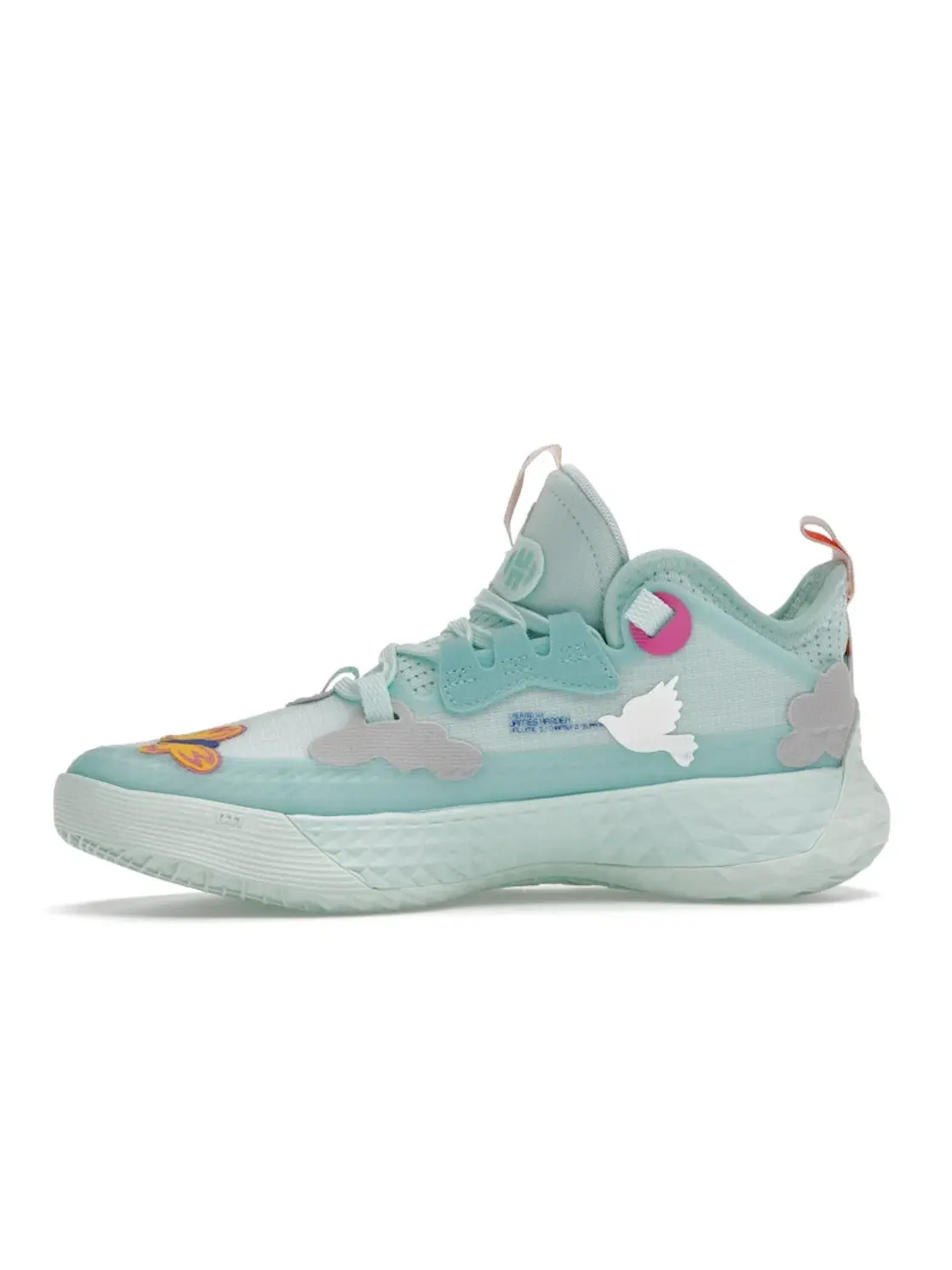 Детские баскетбольные кроссовки Adidas Harden Vol. 5 Futurenatural — изображение 3 из 4
