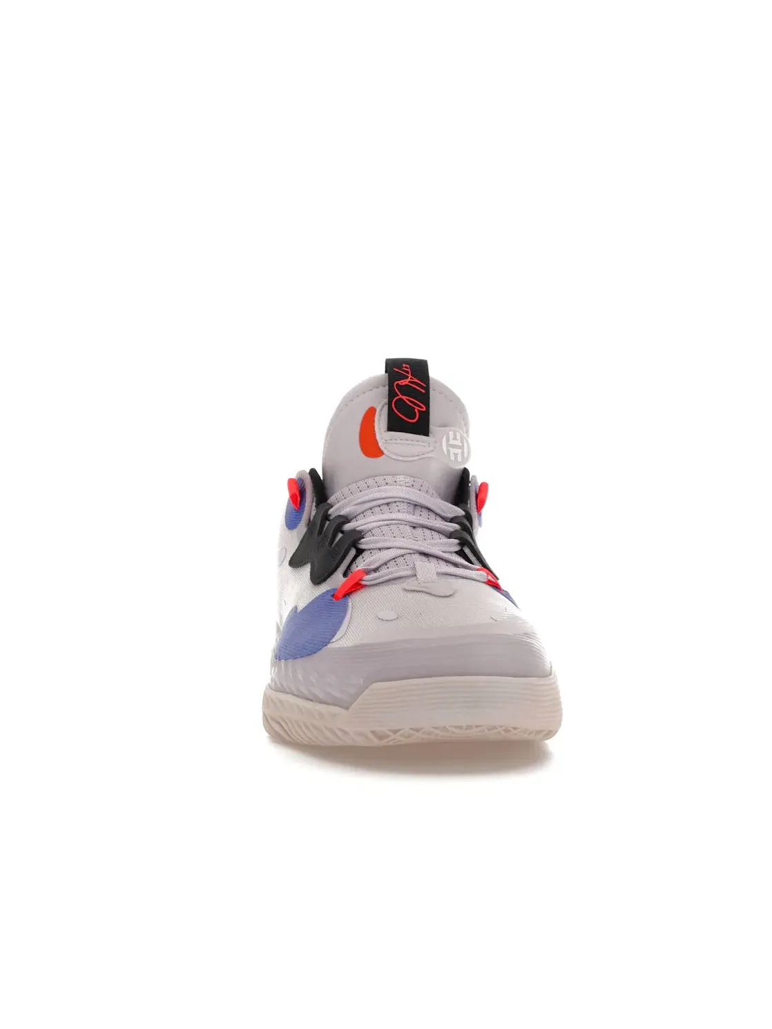 Мужские кроссовки для баскетбола Harden Vol. 5 Adidas — изображение 2 из 4, фиолетовый/оранжевый