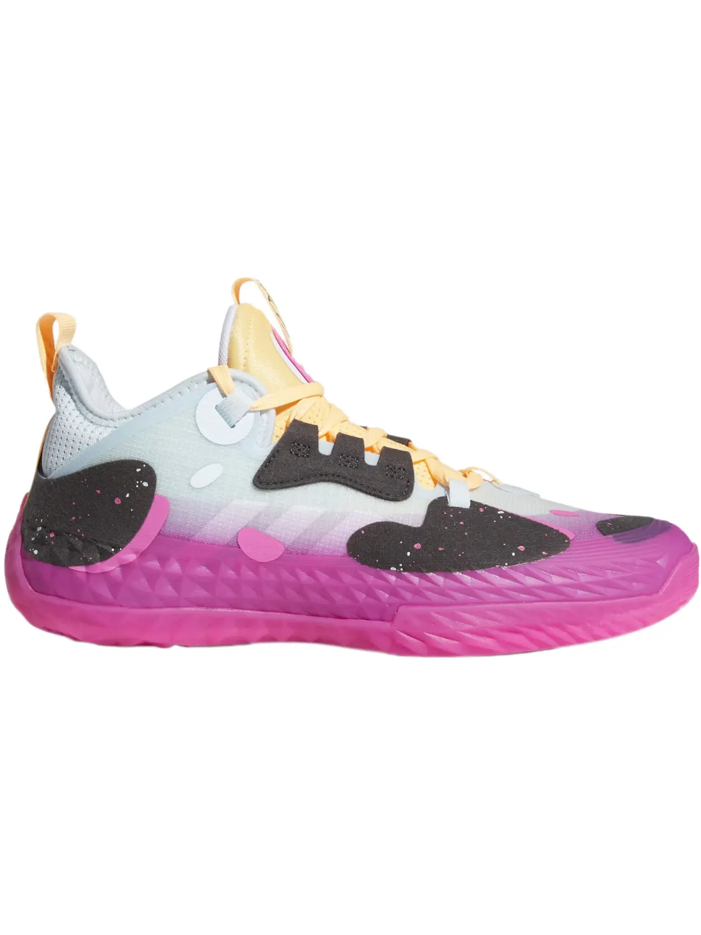 Мужские кроссовки для баскетбола Harden Vol. 5 Futurenatural Adidas — изображение 1 из 1, белый/розовый