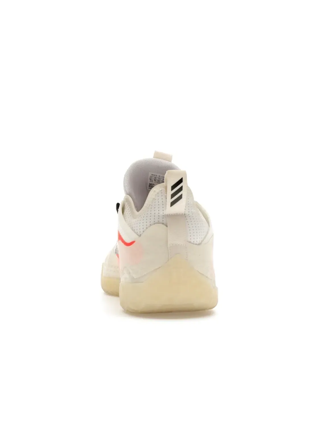 Мужские кроссовки с технологией Futurenatural Adidas Harden Vol. 5 Futurenatural — изображение 4 из 4, белый/черный/красный