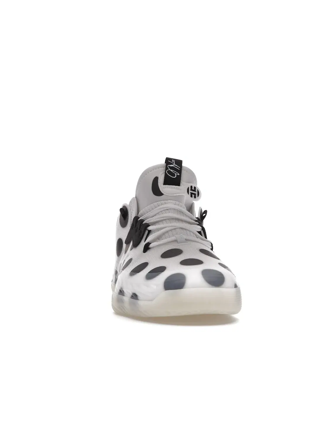Мужские кроссовки для баскетбола Adidas Harden Vol. 5 Futurenatural — изображение 2 из 4, белый черный белый