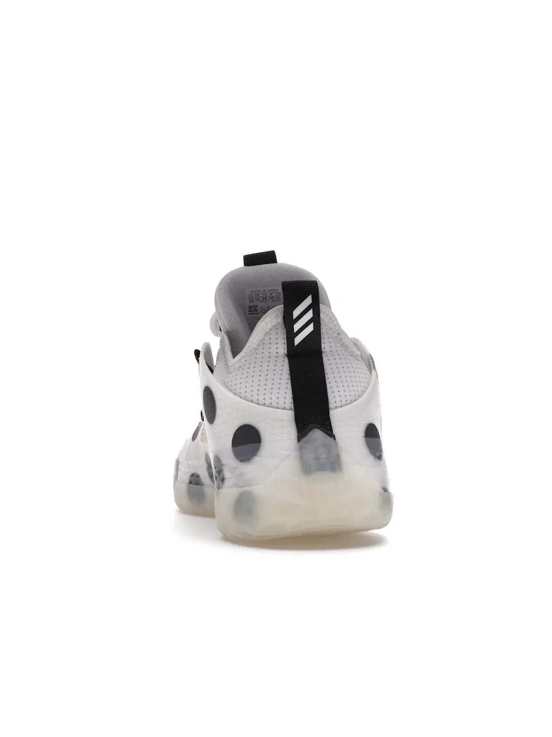 Мужские кроссовки для баскетбола Adidas Harden Vol. 5 Futurenatural — изображение 4 из 4, белый черный белый