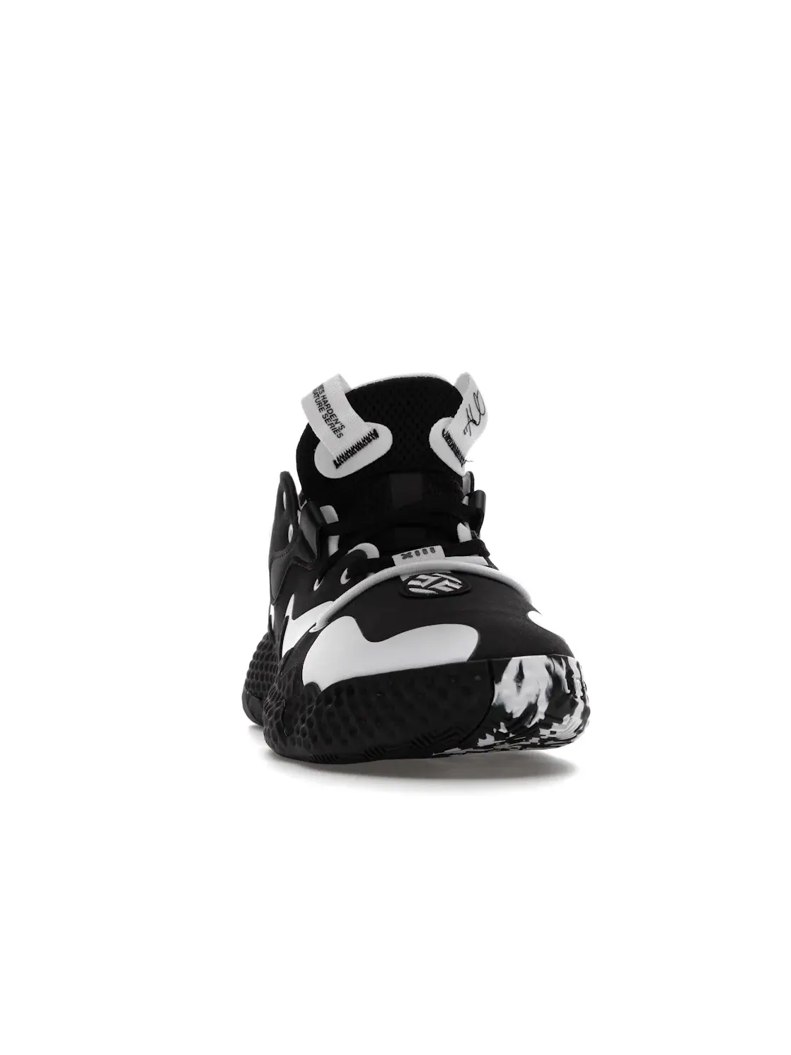 Мужские кроссовки для баскетбола Adidas Harden Vol. 6 — изображение 2 из 4, черный/белый
