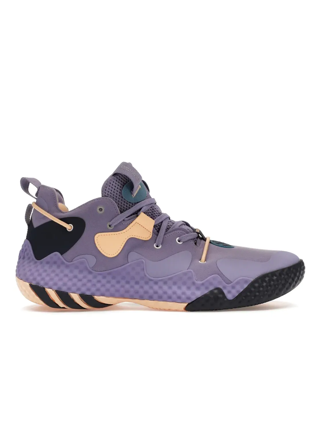 Мужские кроссовки для баскетбола Adidas Harden Vol. 6 — изображение 1 из 4, серебристый