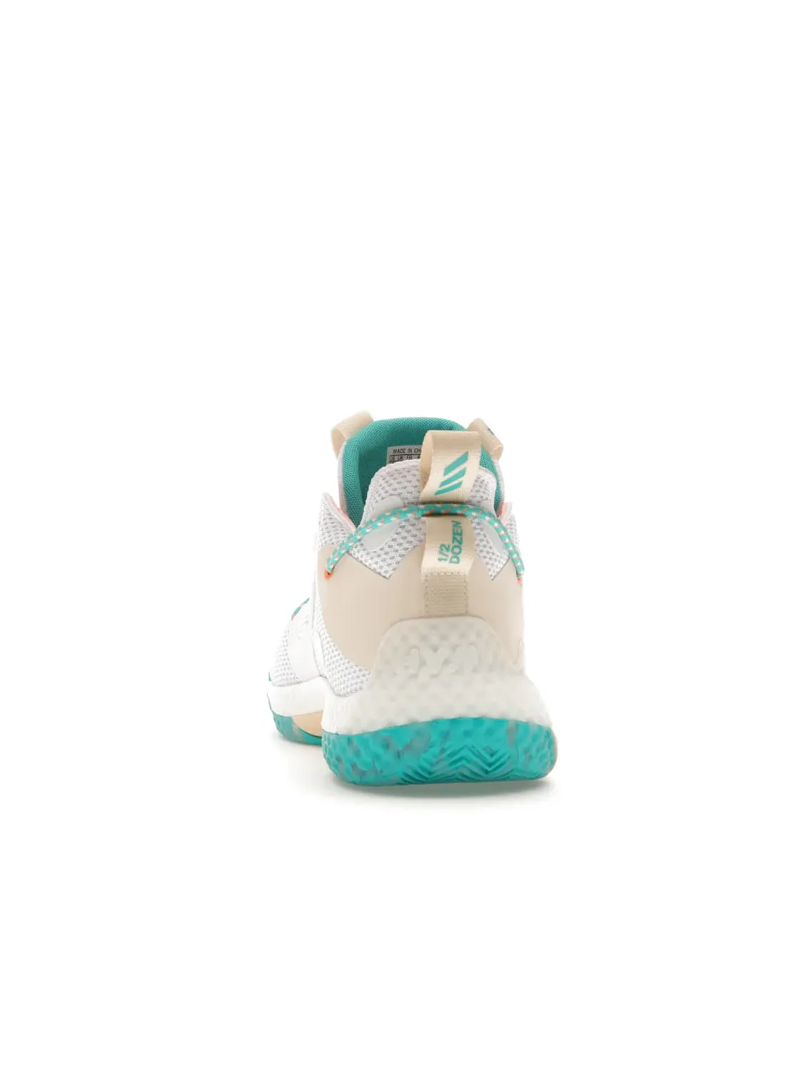 Мужские кроссовки с принтом Adidas Harden Vol. 6 The Bahamas — изображение 4 из 4, белый//оранжевый