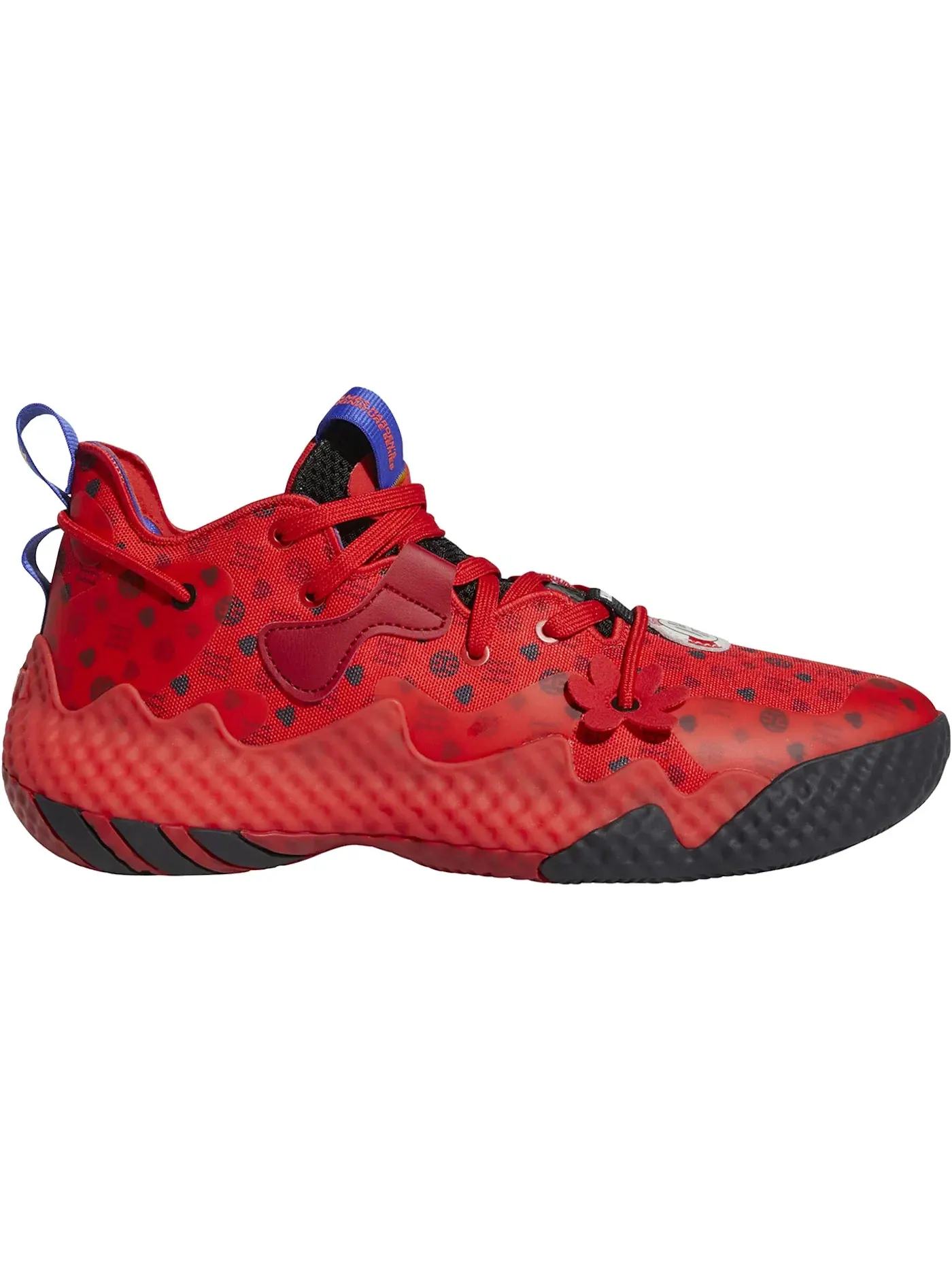 Мужские кроссовки для баскетбола Harden Vol. 6 Adidas — изображение 1 из 1, красный/черный/красный