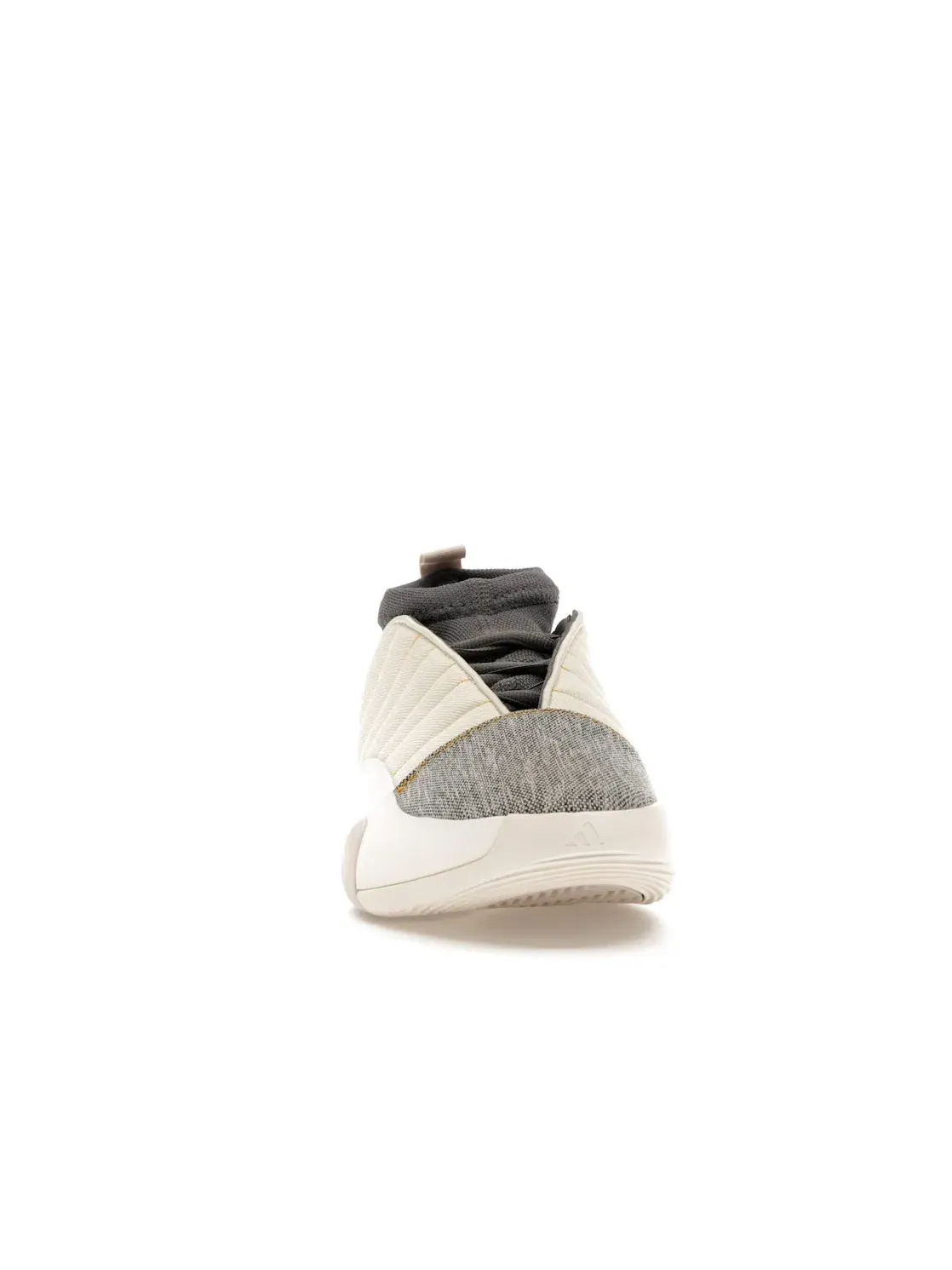 Мужские кроссовки для баскетбола с высоким верхом Adidas Harden Vol. 7 — изображение 2 из 4, кремовый белый серый