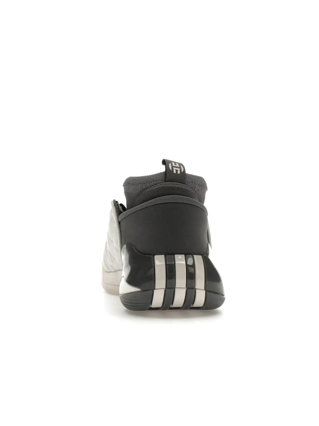Мужские кроссовки с футуристическим дизайном Adidas Harden Vol. 7 — изображение 4 из 4, серый/белый/серый