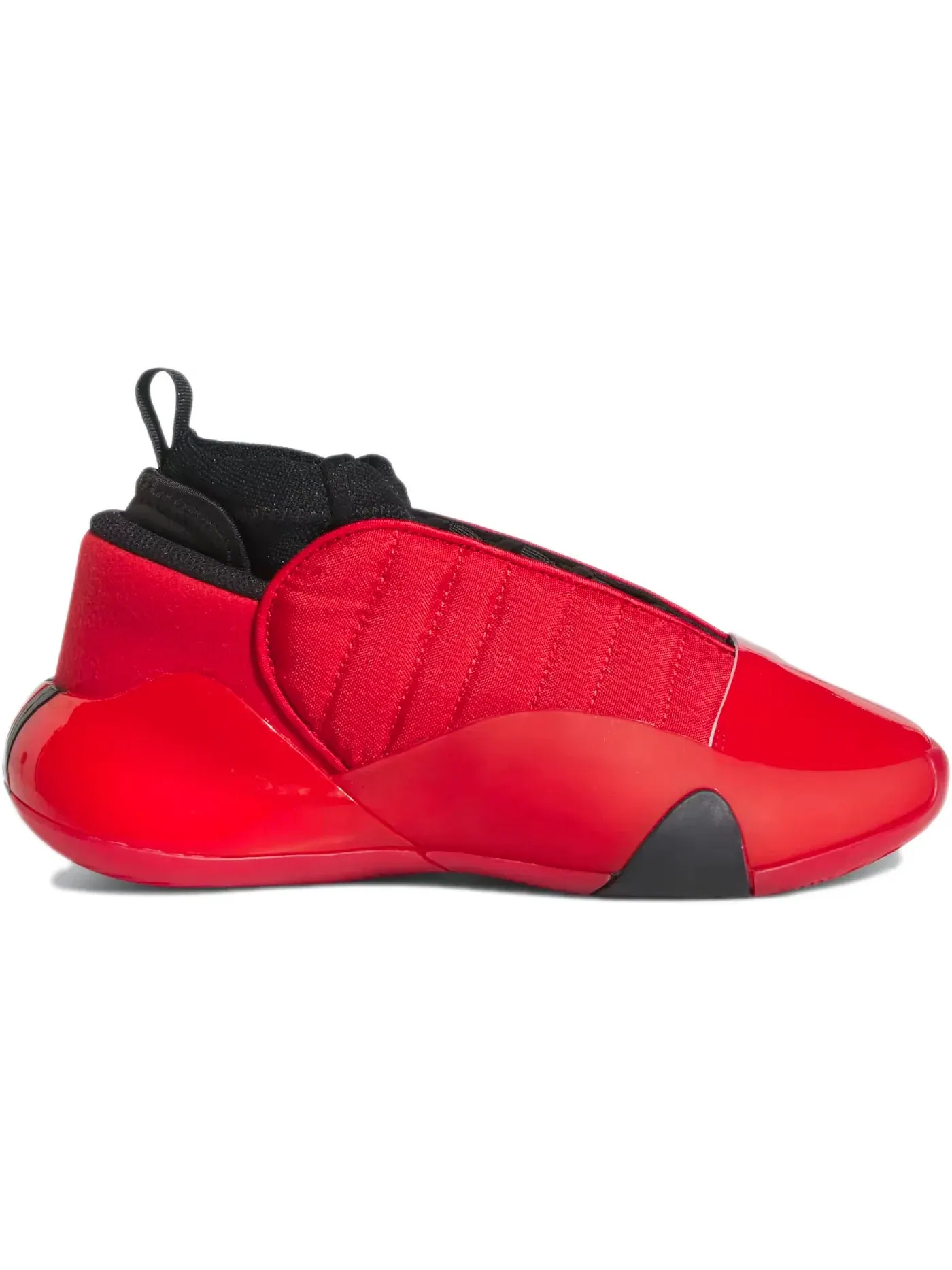 Детские кроссовки для мальчиков с высоким берцем Harden Vol. 7 Adidas — изображение 1 из 1, черный