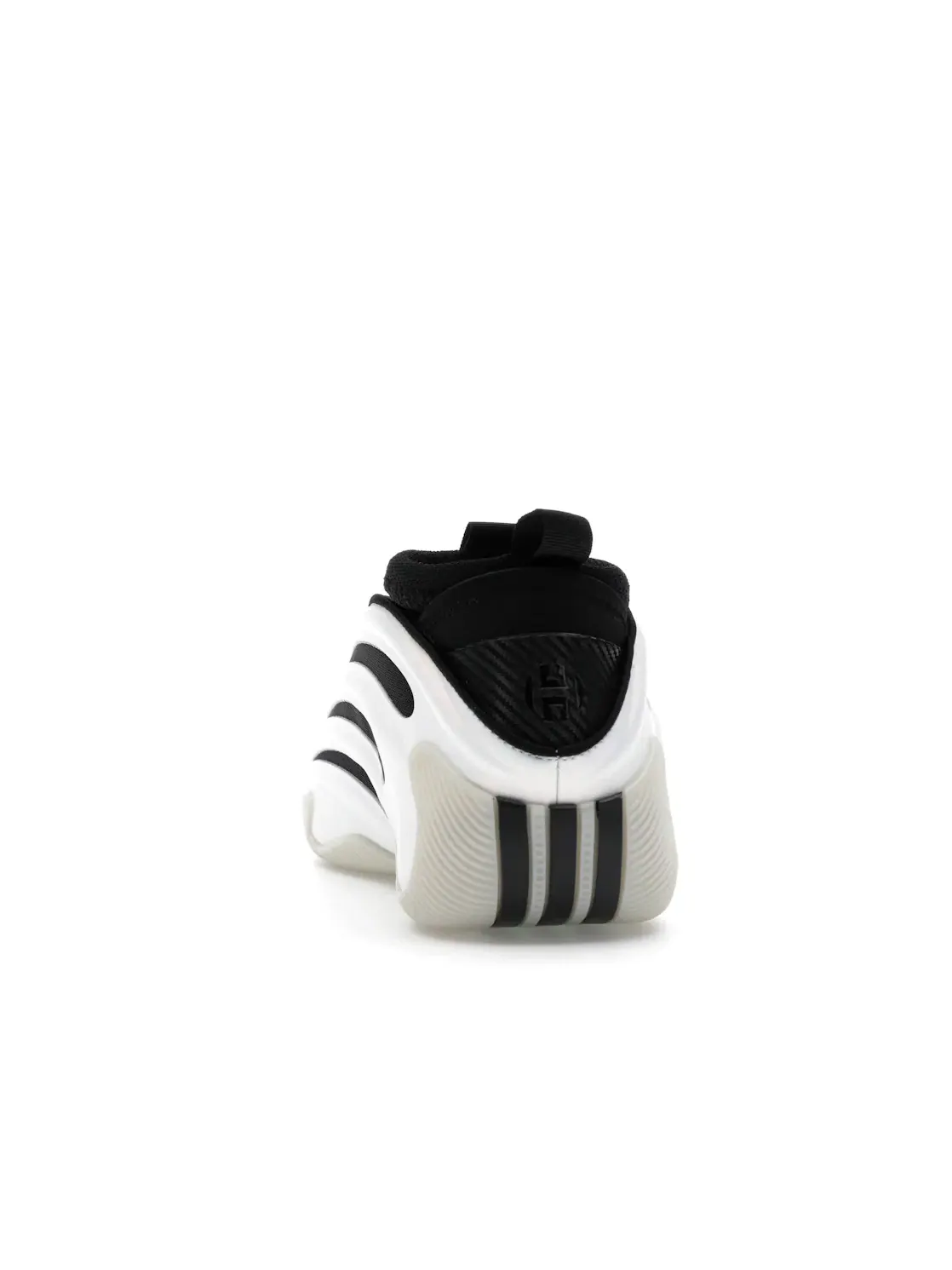 Мужские кроссовки для баскетбола с высокой поддержкой Adidas Harden Vol. 9 — изображение 4 из 4, белый/черный/зеленый