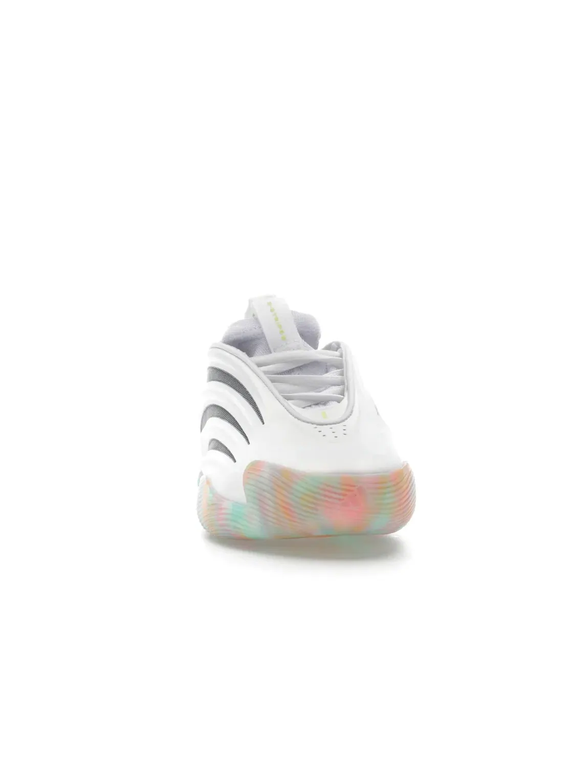 Мужские кроссовки баскетбольные Adidas Harden Vol. 9 — изображение 2 из 4, белый/-желтый/белый