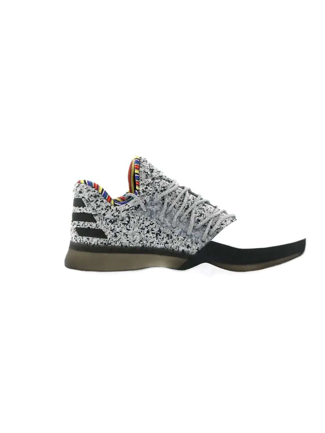 Мужские кроссовки для баскетбола Harden Vol. 1 Adidas — изображение 1 из 4, белый/черный/белый