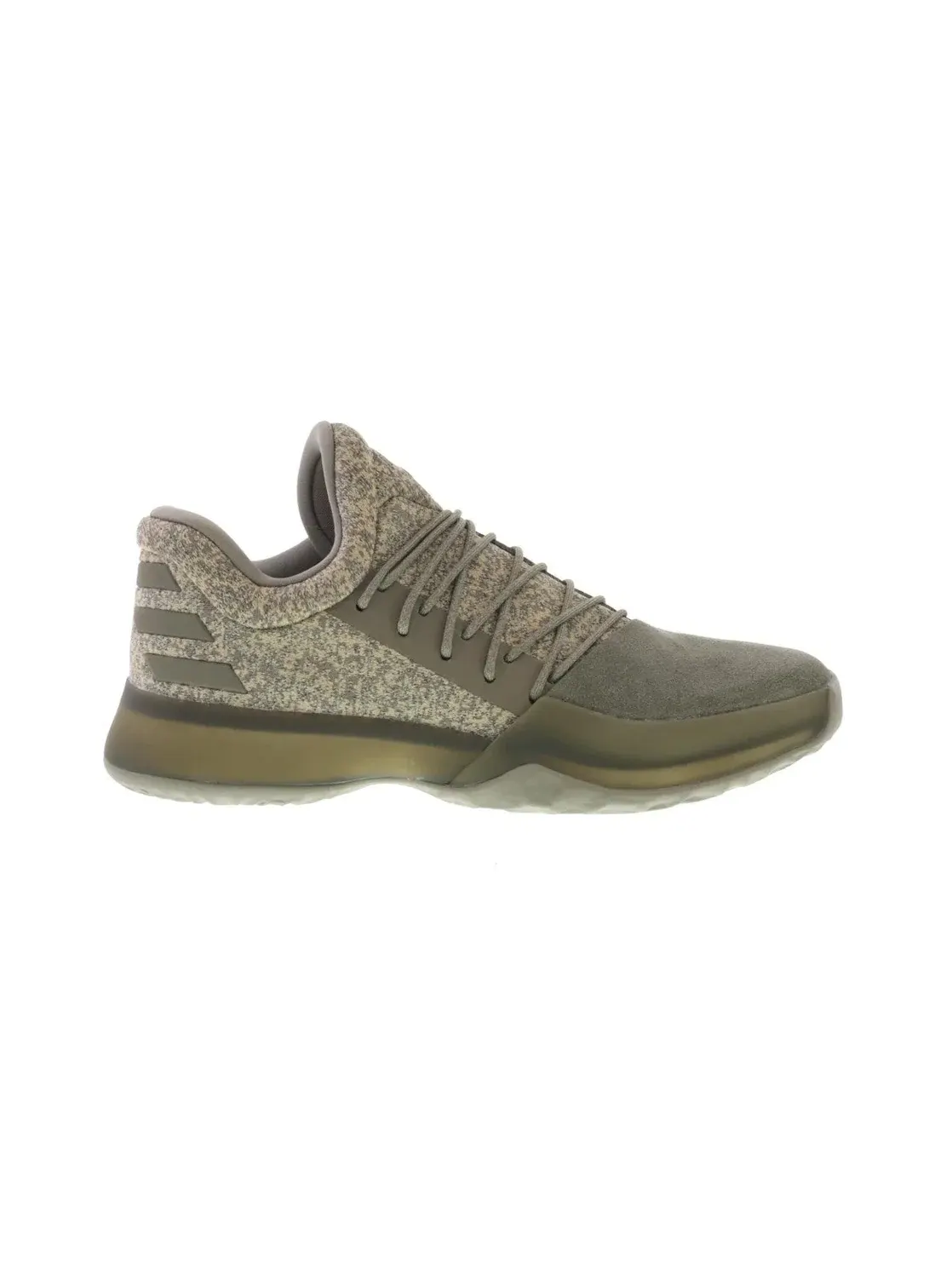 Мужские кроссовки для баскетбола Adidas Harden Vol. 1 — изображение 1 из 4, хаки/белый