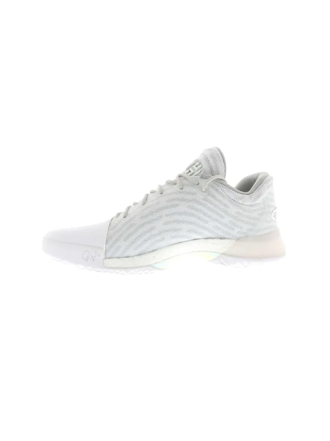 Мужские кроссовки с принтом Adidas Harden Vol. 1 — изображение 3 из 4, белый/прозрачный