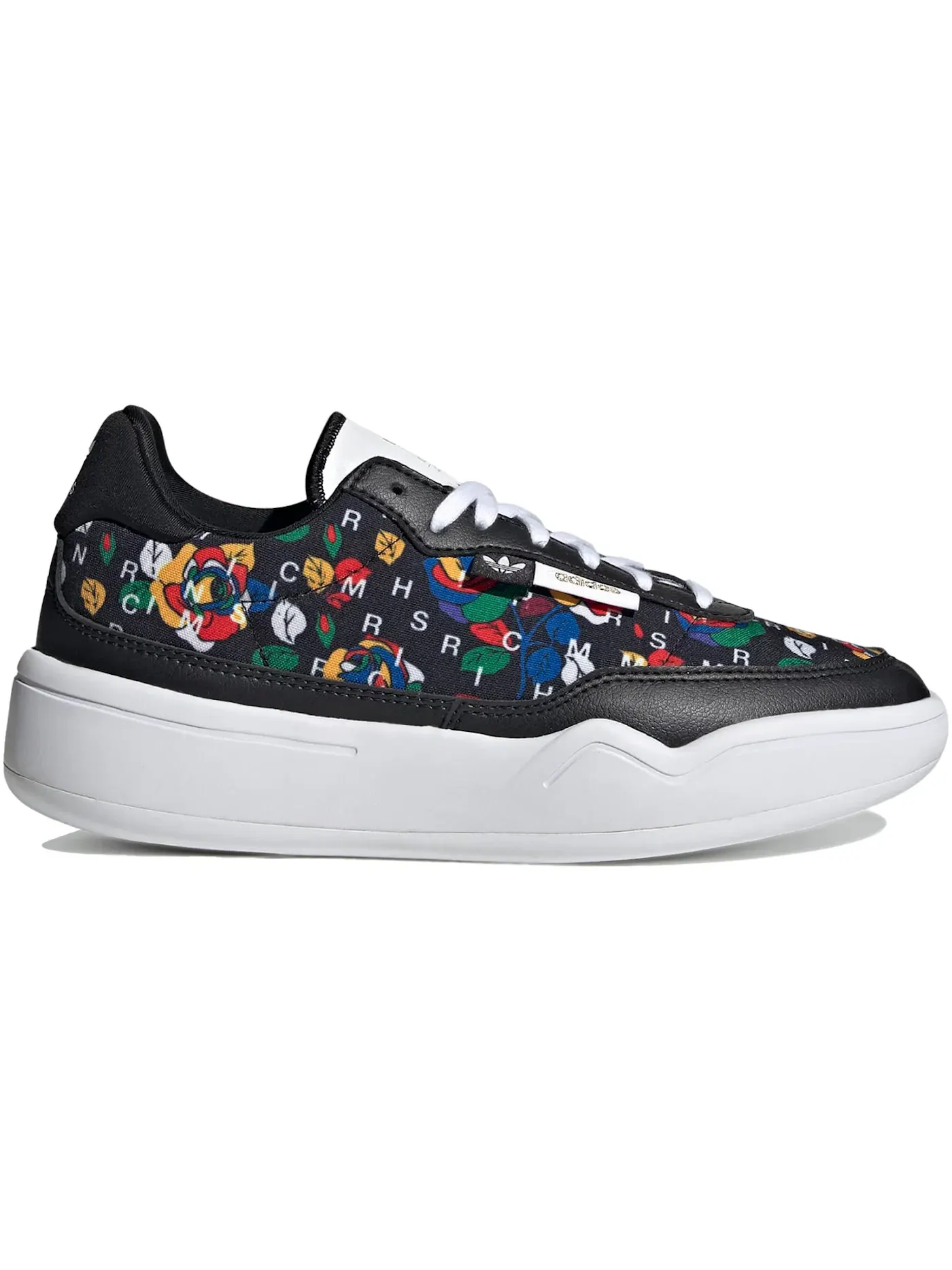 Женские кроссовки Lifestyle Her Court Adidas — изображение 1 из 1, черный/белый