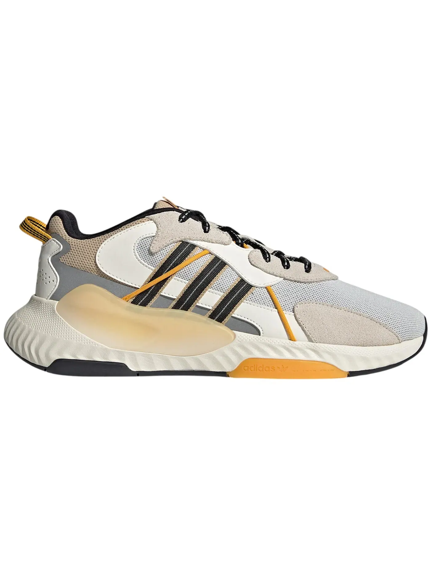 Мужские кроссовки Lifestyle Adidas Hi-Tail — изображение 1 из 1, белый черный желтый