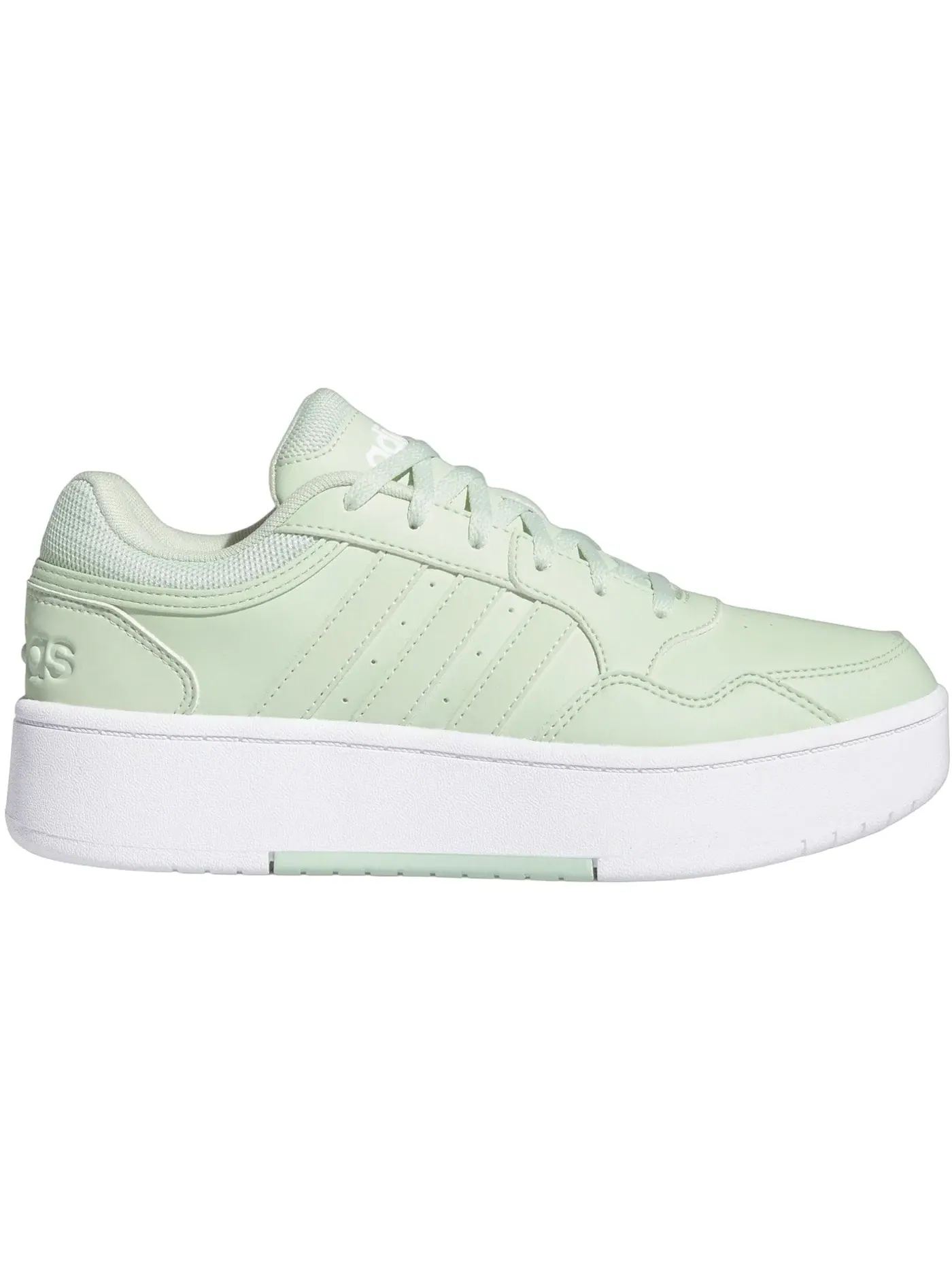 Женские кроссовки Lifestyle Adidas Hoops 3.0 Bold — изображение 1 из 1, зеленый/зеленый/белый