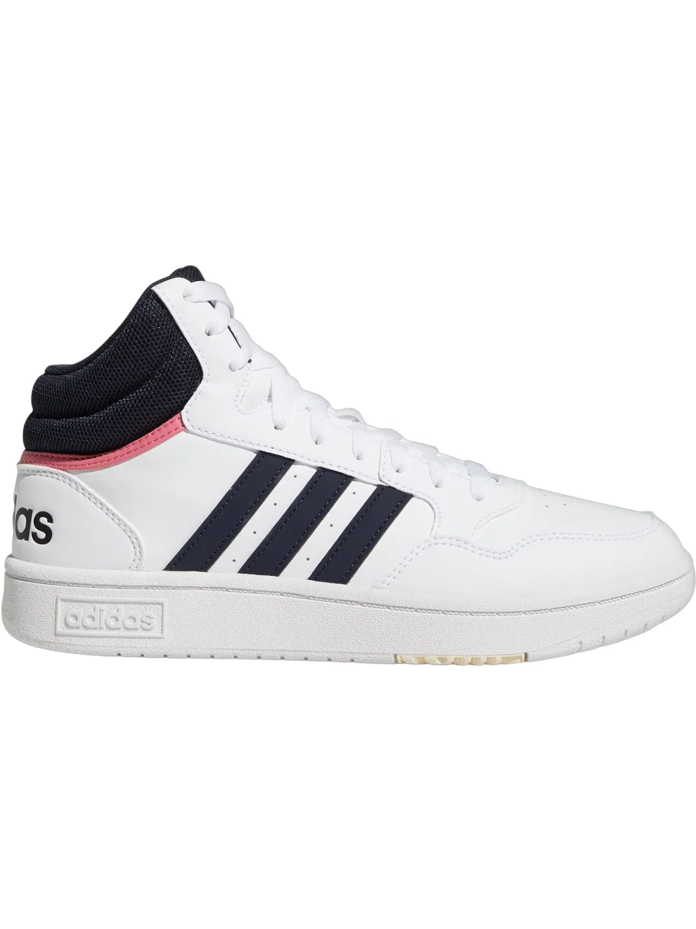 Женские кроссовки Lifestyle Adidas Hoops 3.0 Mid Classic — изображение 1 из 1, белый белый
