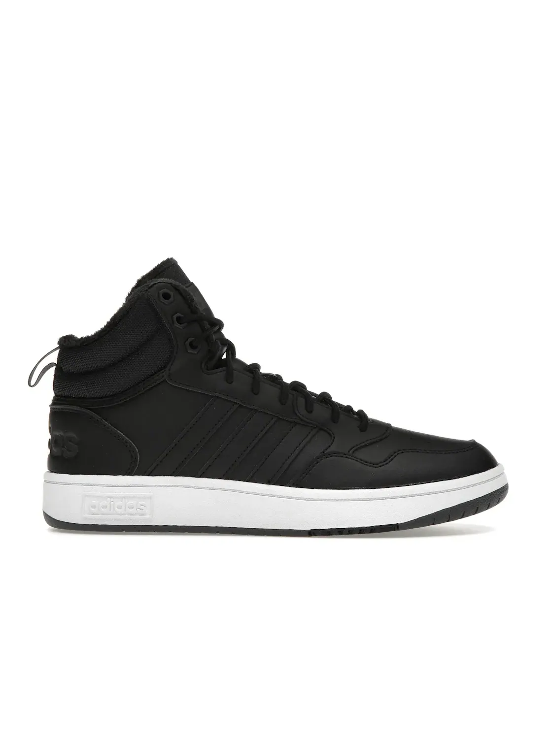 Мужские кроссовки с меховой подкладкой Adidas Hoops 3.0 Mid Classic Fur Lining Winterized — изображение 1 из 4