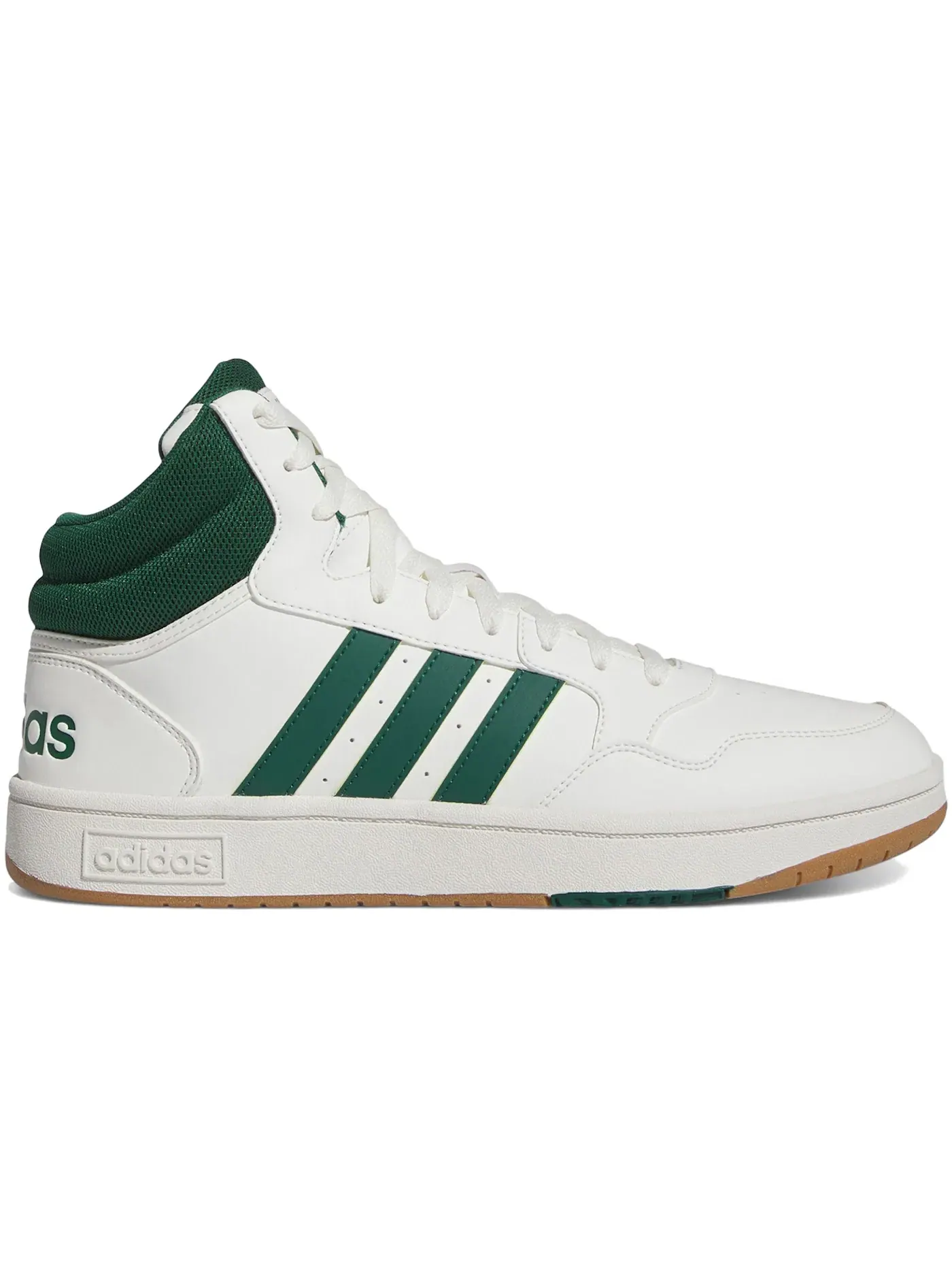 Мужские кроссовки Lifestyle Adidas Hoops 3.0 Mid Classic Vintage — изображение 1 из 1, белый/зеленый