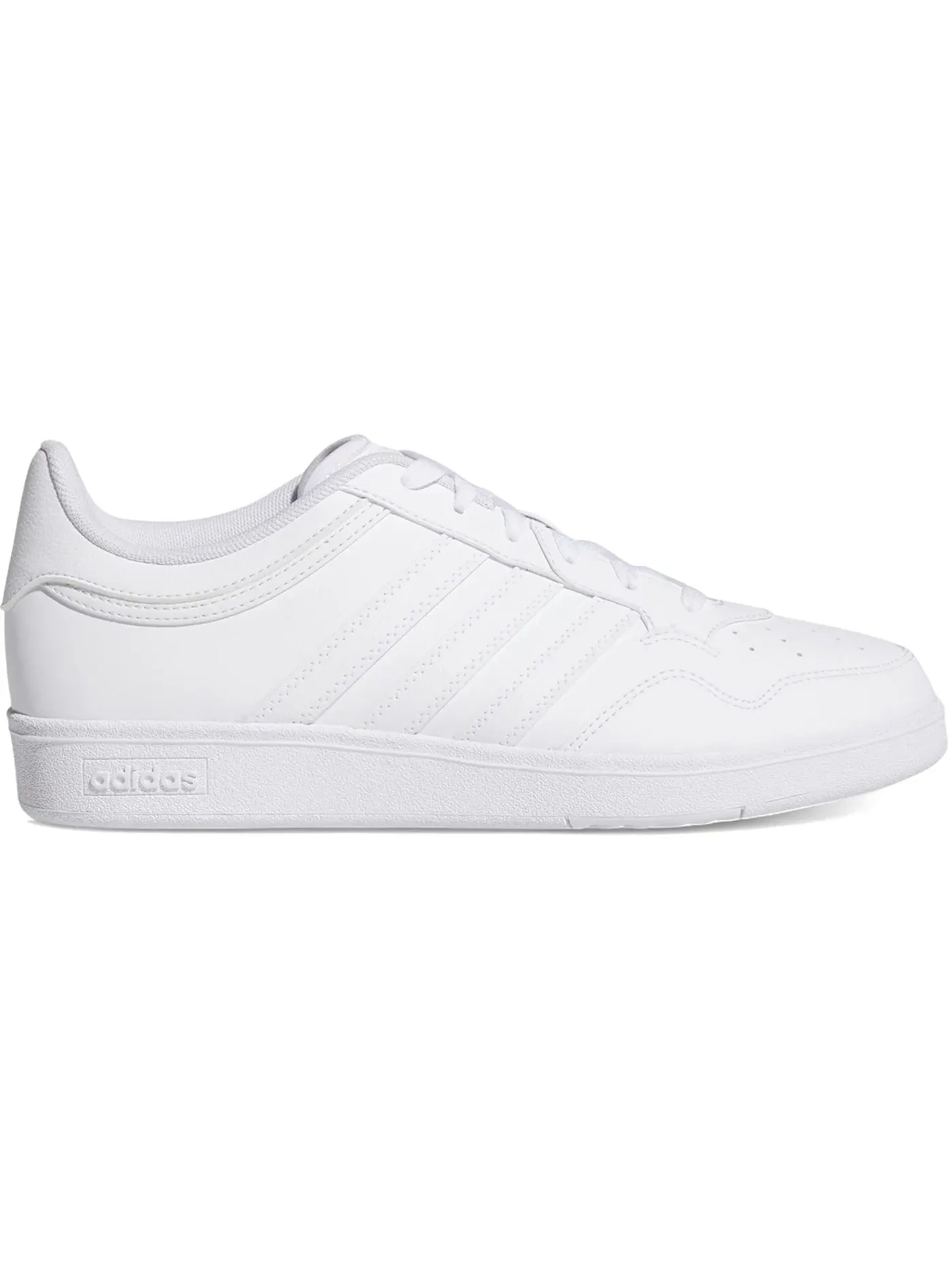 Мужские кроссовки с повседневным стилем Adidas Hoops 4.0 Adidas — изображение 1 из 1, белый/белый/черный