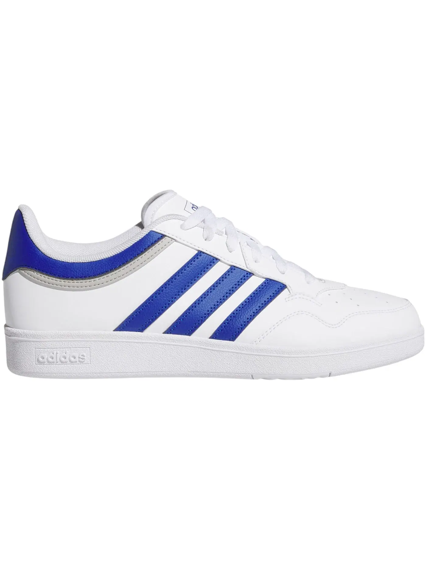 Мужские кроссовки Lifestyle Adidas Hoops 4.0 — изображение 1 из 1, белый синий серый