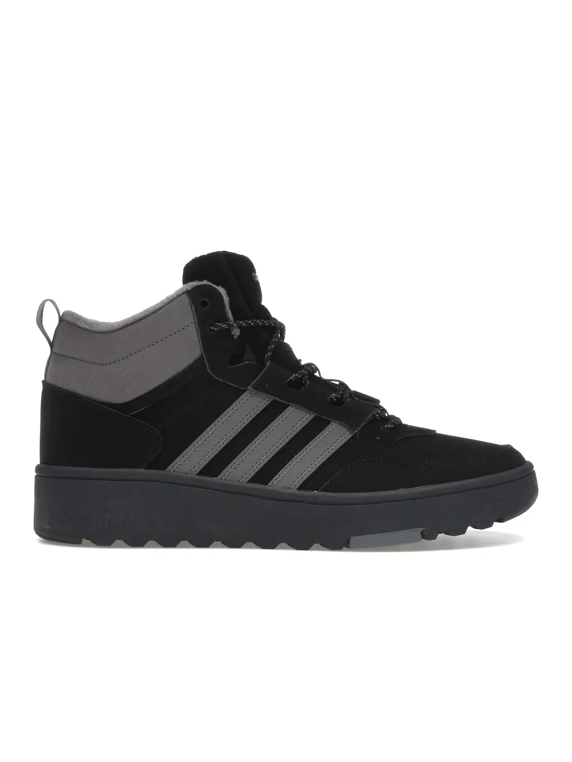 Мужские кроссовки Lifestyle с высоким верхом Adidas Hoops 4.0 Mid — изображение 1 из 4, черный/серый/черный