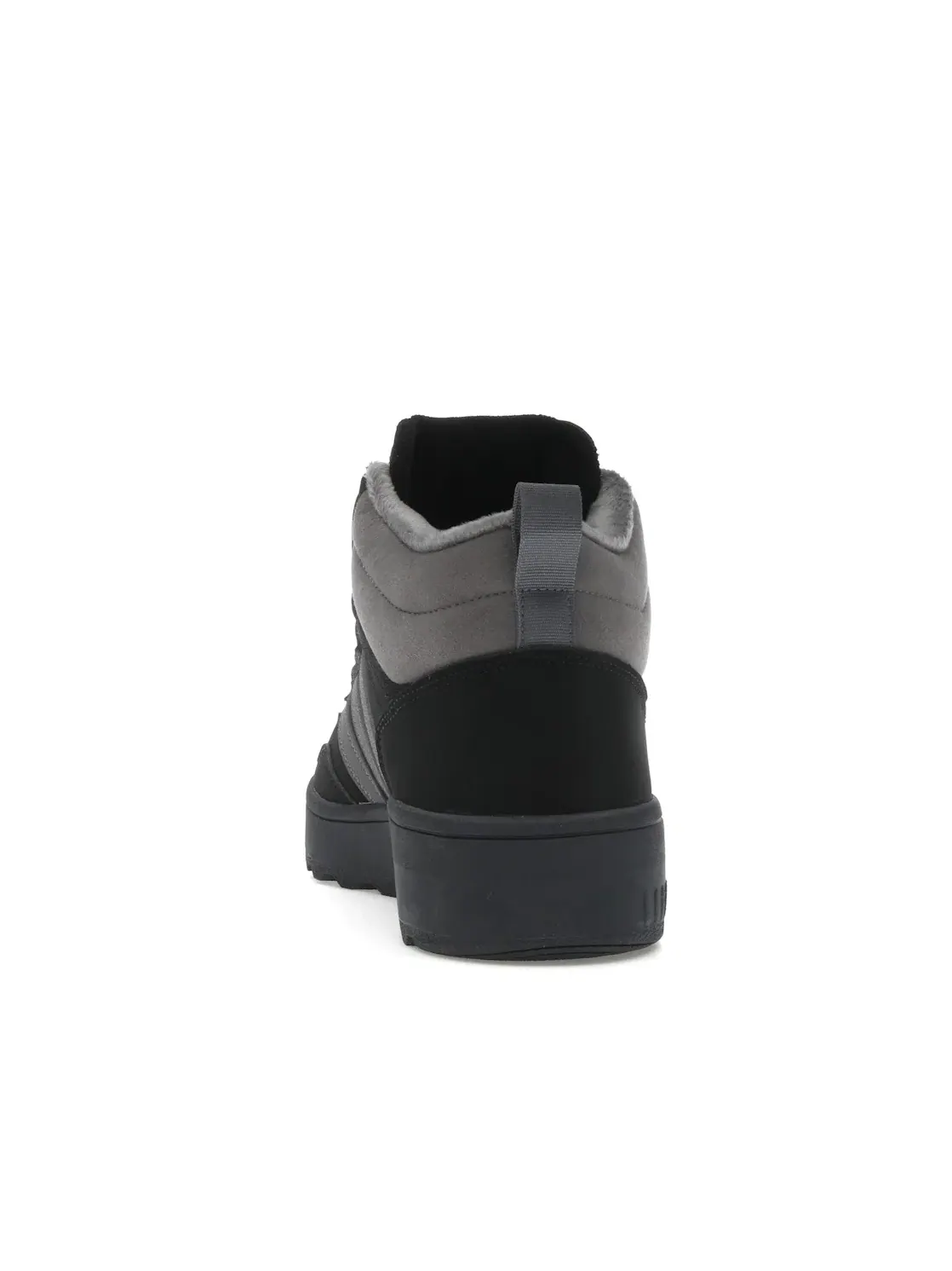 Мужские кроссовки Lifestyle с высоким верхом Adidas Hoops 4.0 Mid — изображение 4 из 4, черный/серый/черный
