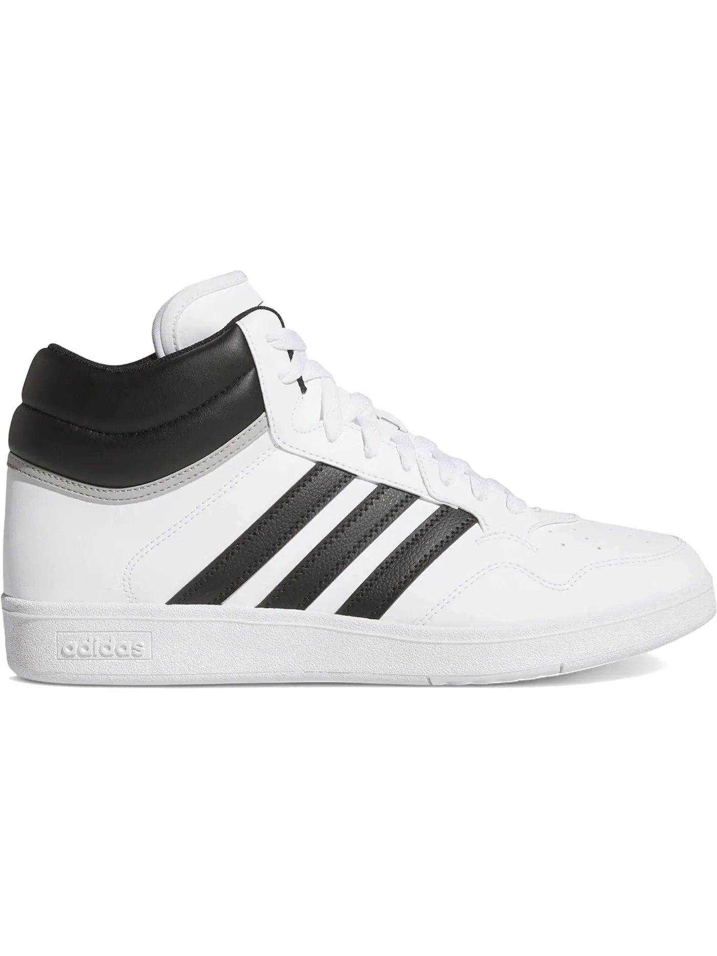 Мужские кроссовки Lifestyle Adidas Hoops 4.0 Mid — изображение 1 из 1, белый черный серый