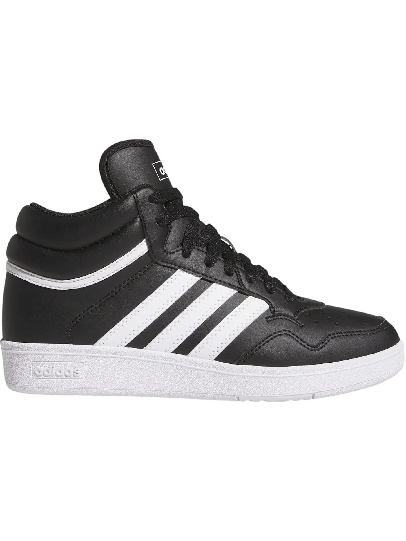 Детские кроссовки Lifestyle Adidas Hoops 4.0 Mid — изображение 1 из 1, черный/белый/черный