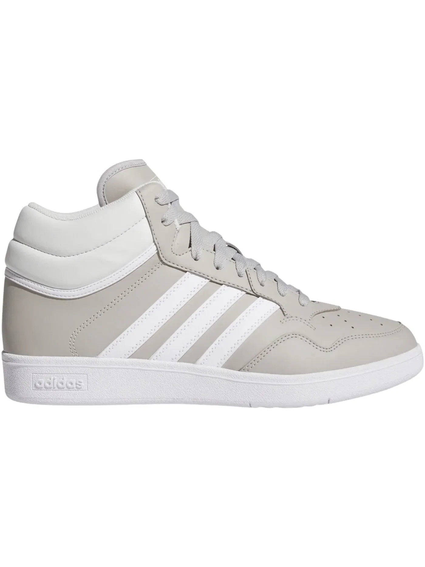Мужские кроссовки Lifestyle Adidas Hoops 4.0 Mid — изображение 1 из 1, серый белый белый